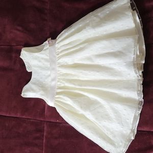 Cream dress 18 months